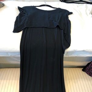 Club Monaco black cotton dress